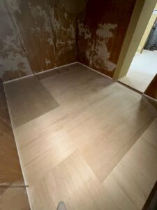 相模原市にて中古住宅リフォーム〈シロアリ被害の床下工事＋トイレ等設備工事〉 施工後